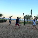 Volleyball on the beach